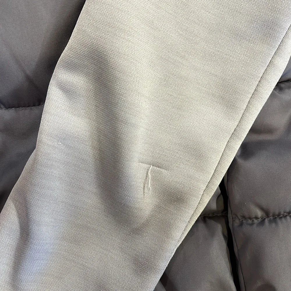 Faux Puffer Vest Jacket